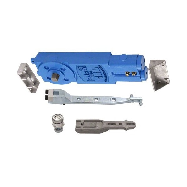 Adjustable Spring Power 105DegHold Open Overhead Concealed Closer W/ A Hardware Package for 1 To